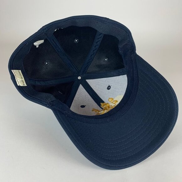 Coors Banquest Navy Blue Stretch Fitted Hat Mens One Size - Picture 4 of 5